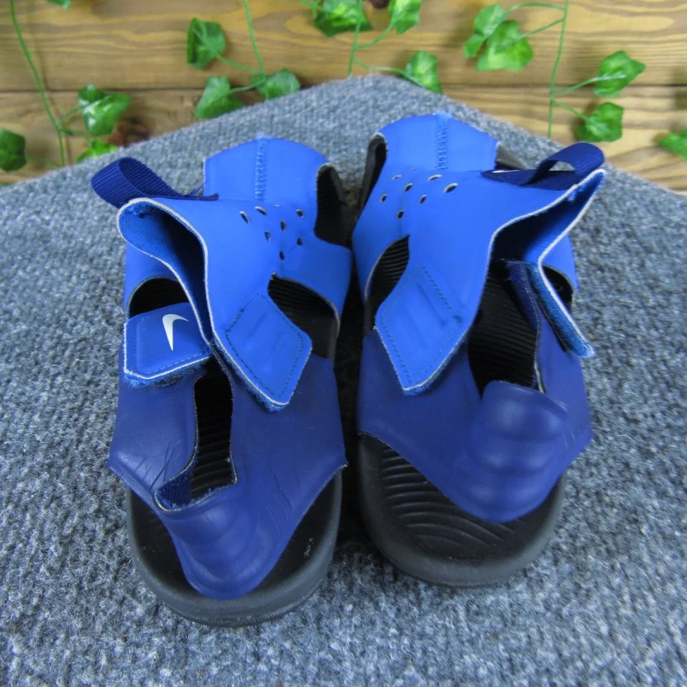 Nike Sunray Protect 2 Boys 2 Blue Synthetic Sandals Lightweight‎ Water-Friendly
